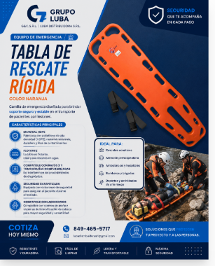 Tabla de rescate rígida